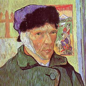 'Self Portrait with Bandaged Ear' 1889